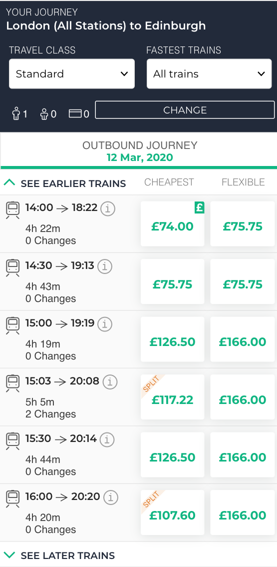 multi journey train tickets uk