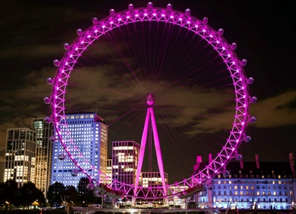 london eye travel landmark in city