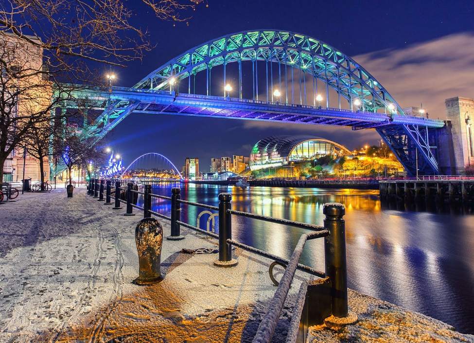 tyne bridge sage newcastle quayside