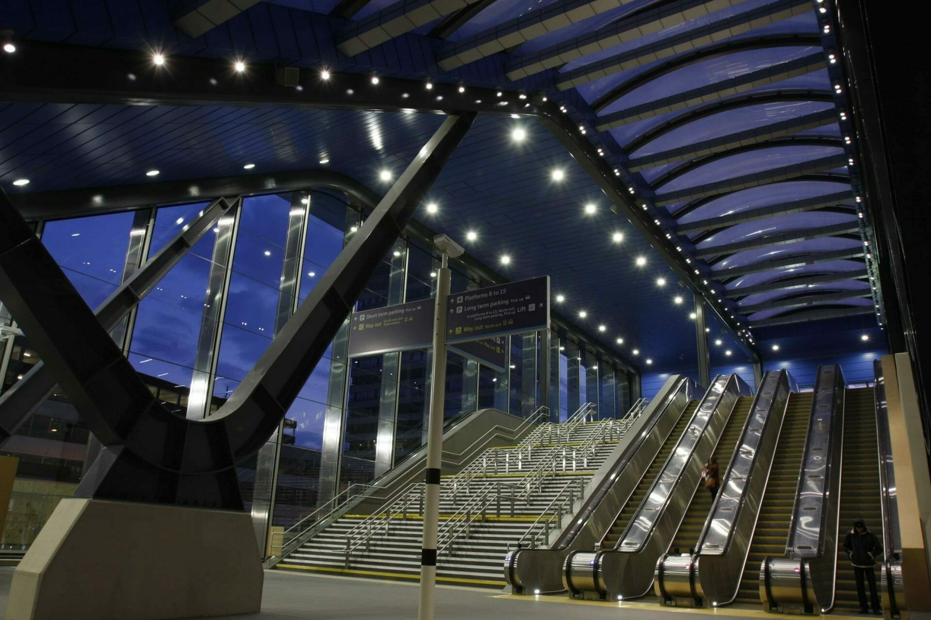 passenger departing reading train station