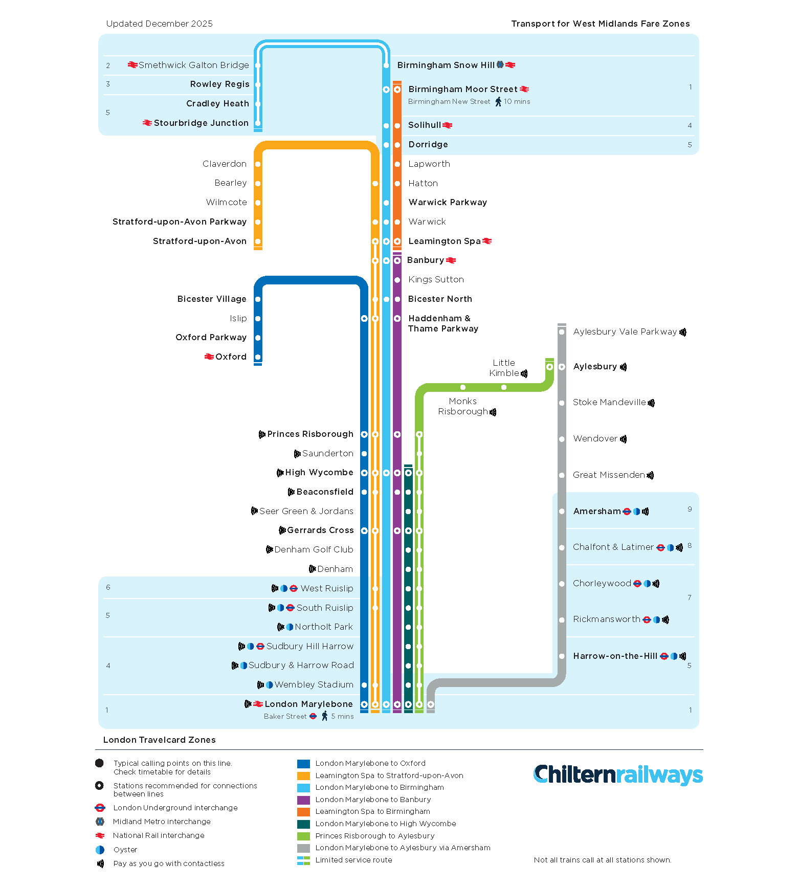 greater anglia network map