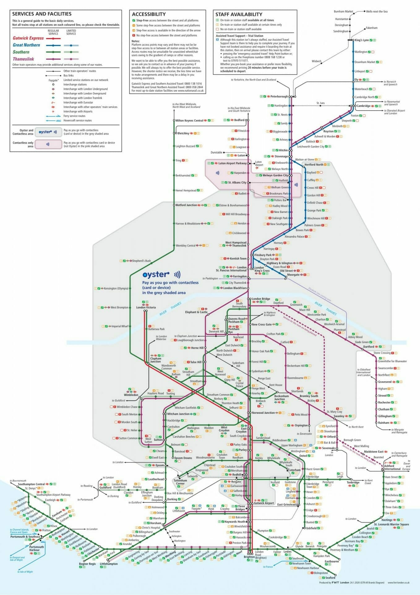 Great Northern Trains Split My Fare