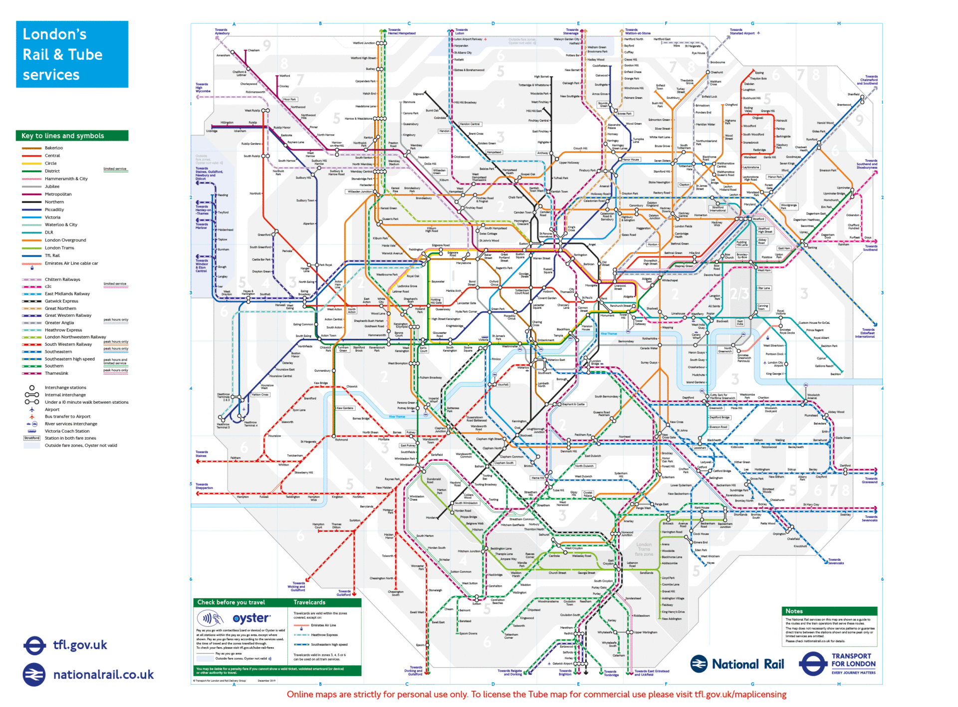 heathrow connect network map
