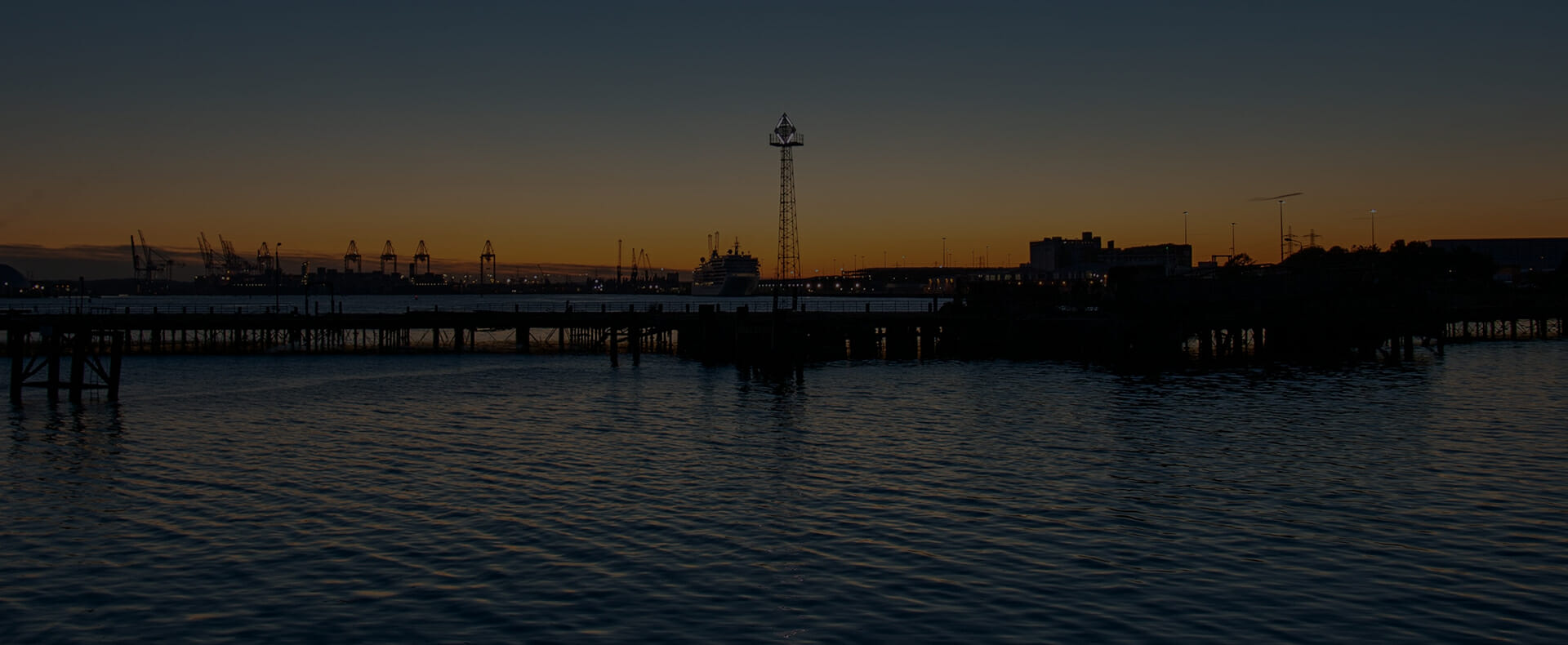 pier night tower southampton destination
