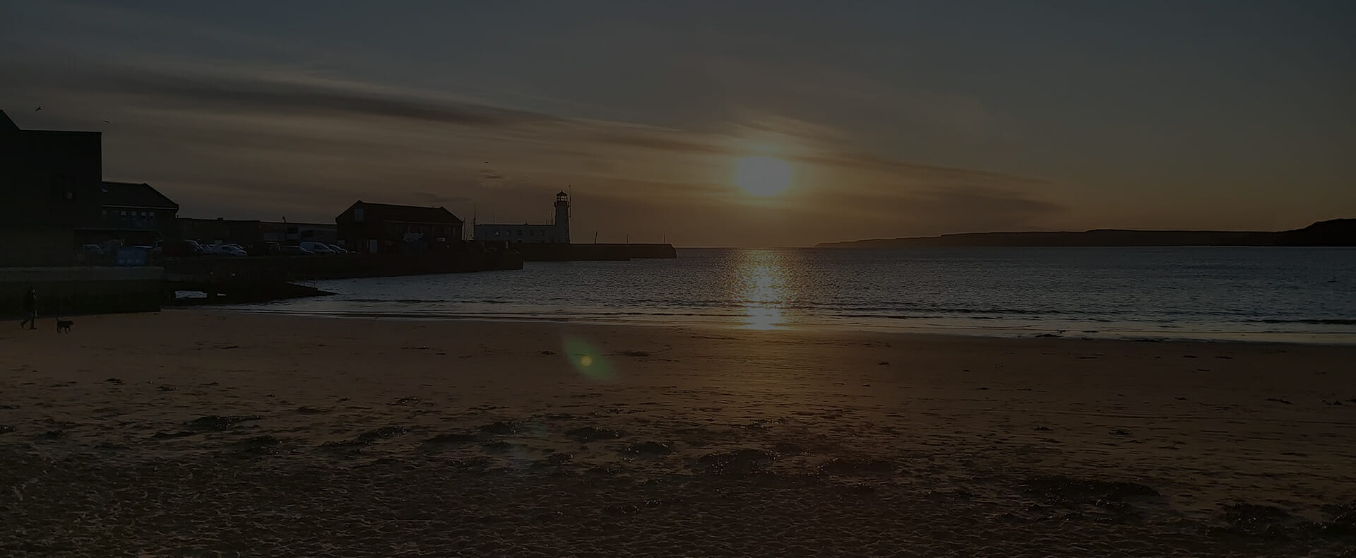 sand beach sunset scarborough destination