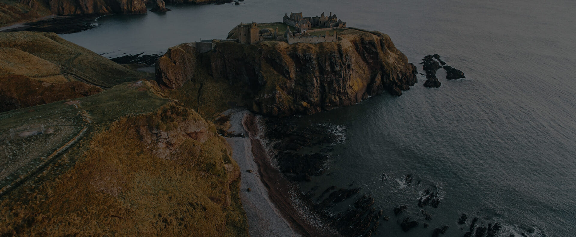 stonehaven castle sea aberdeen destination